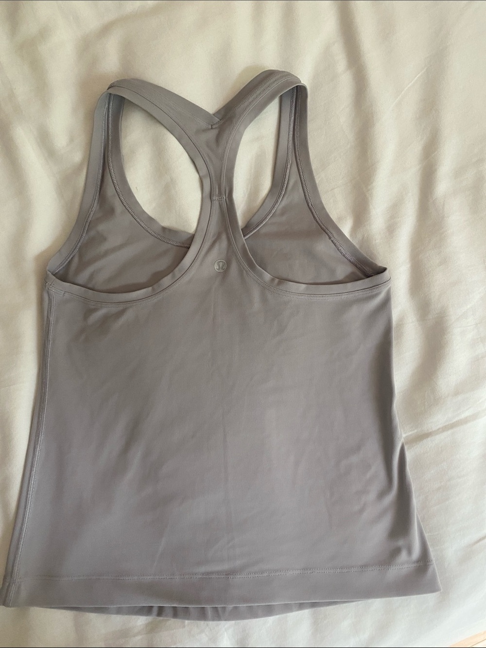 lululemon athletica Racerback Tank Top in Light Gray
